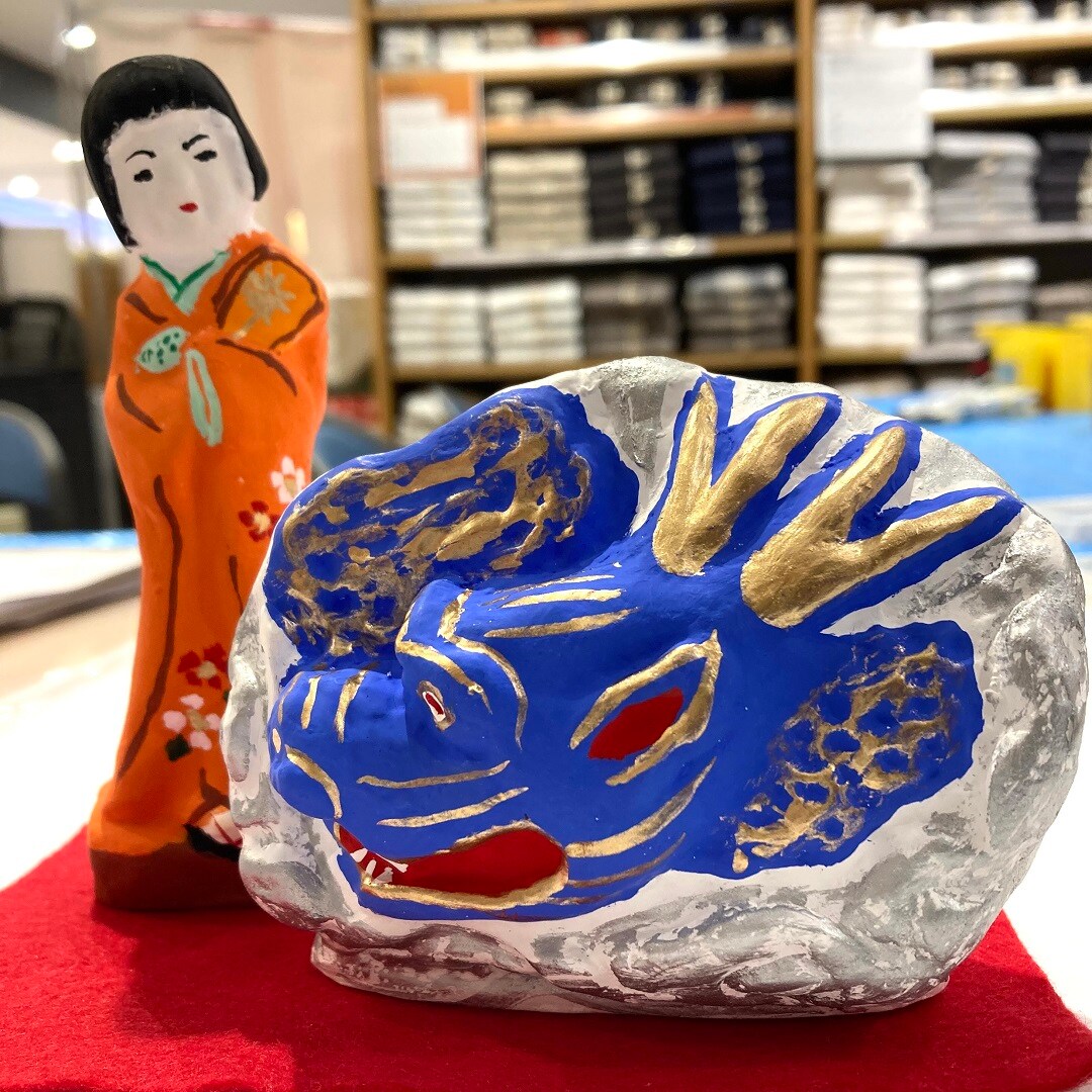 【イオンモール秋田】八橋人形絵付け体験|イベントレポート～1日目～