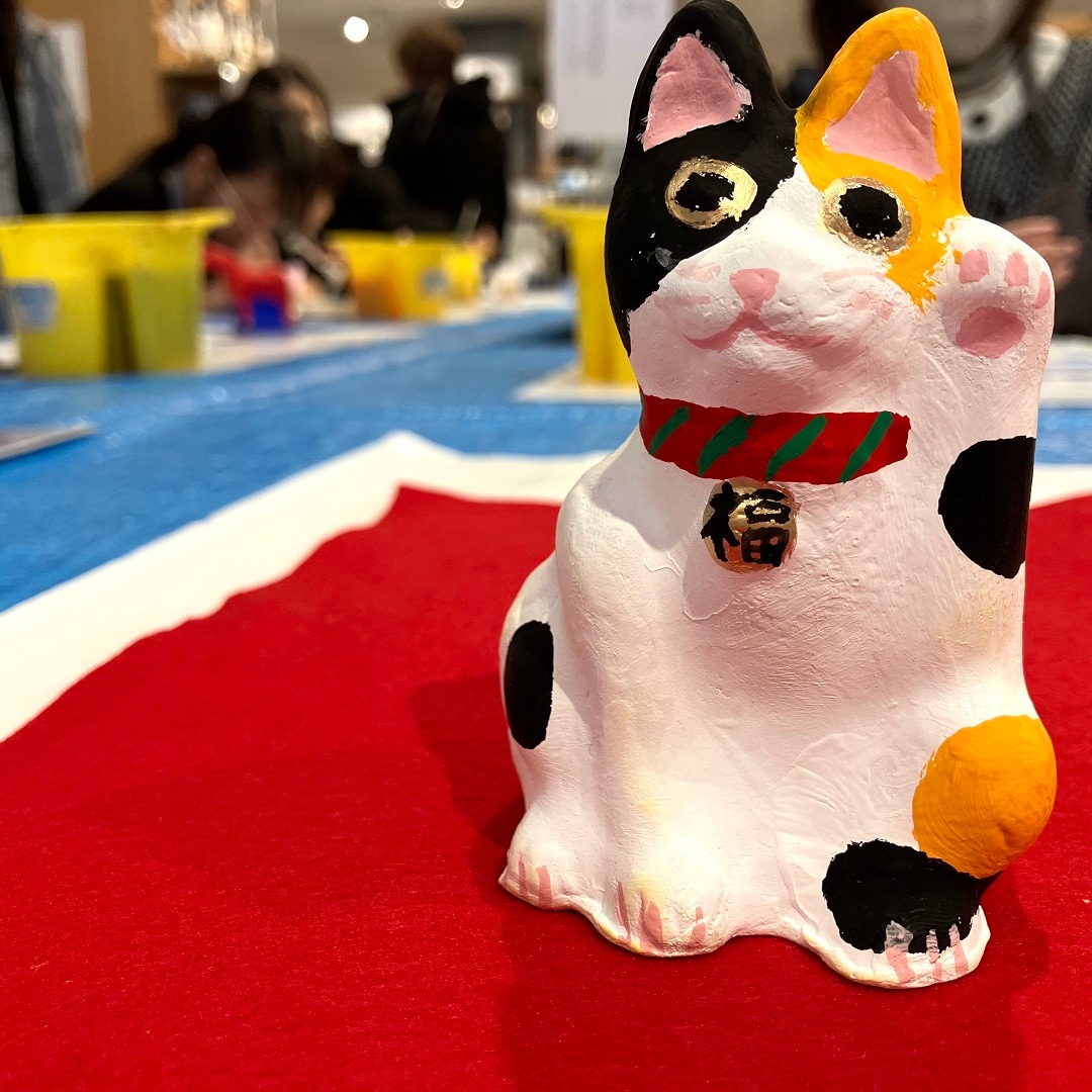 【イオンモール秋田】八橋人形絵付け体験|イベントレポート～1日目～