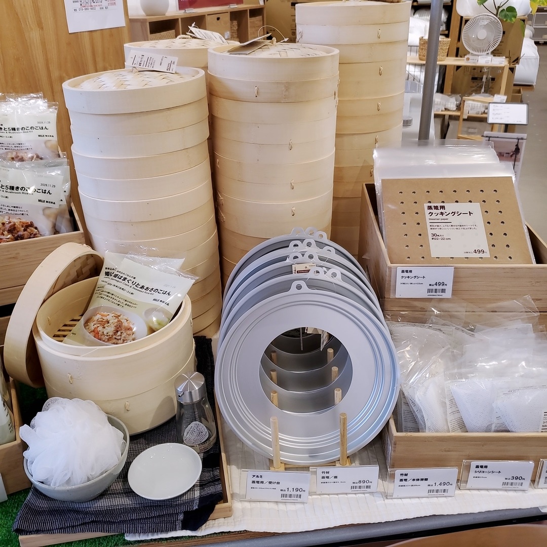 【イオンモール秋田】蒸篭入荷いたしました