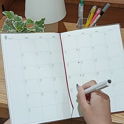 【ゆめタウン高松】スケジュール帳で充実した毎日を