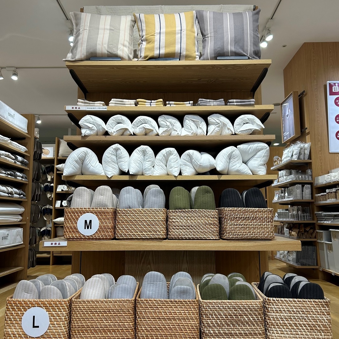 【ゆめタウン高松】新商品ルームシューズとクッションカバー