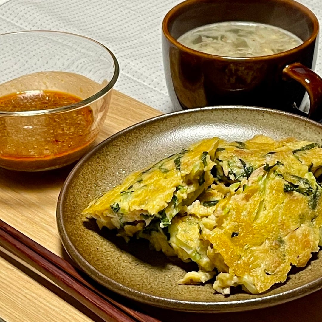 【エスパル福島】ひとり分からつくれる鍋の素を使った『胡麻味噌坦々チヂミ』