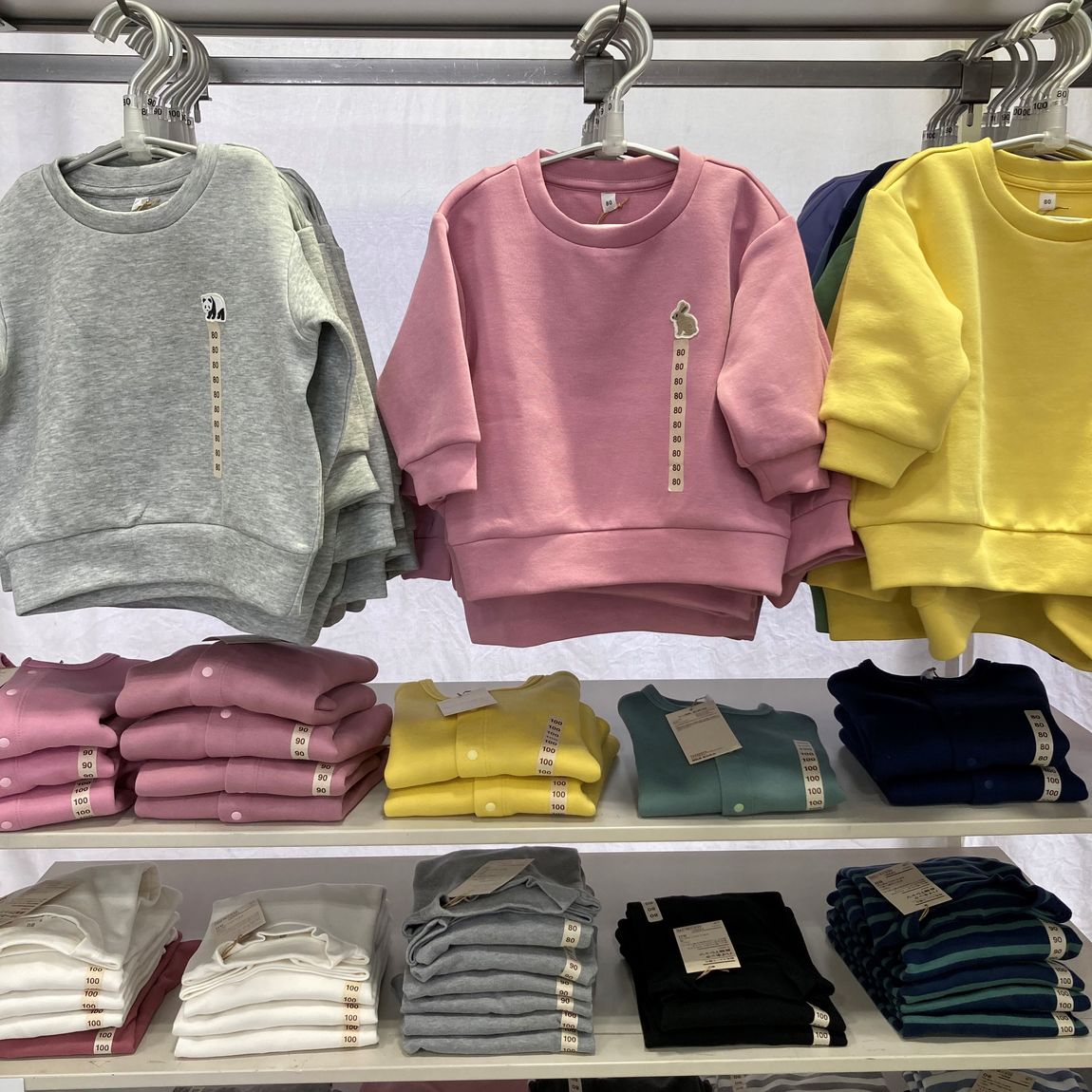 子供服売り場からお知らせ