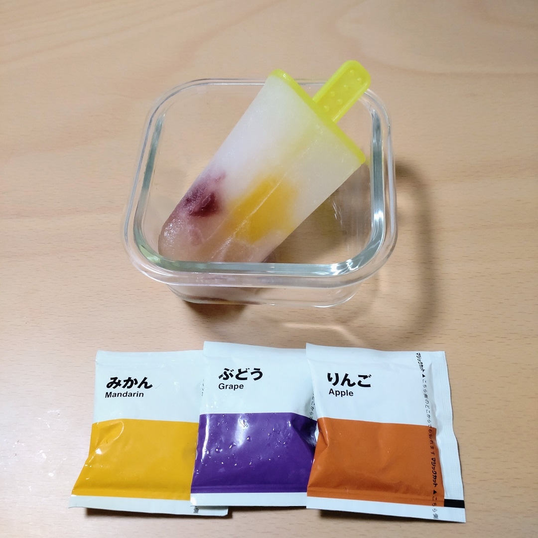 果汁100％ゼリーアレンジレシピ