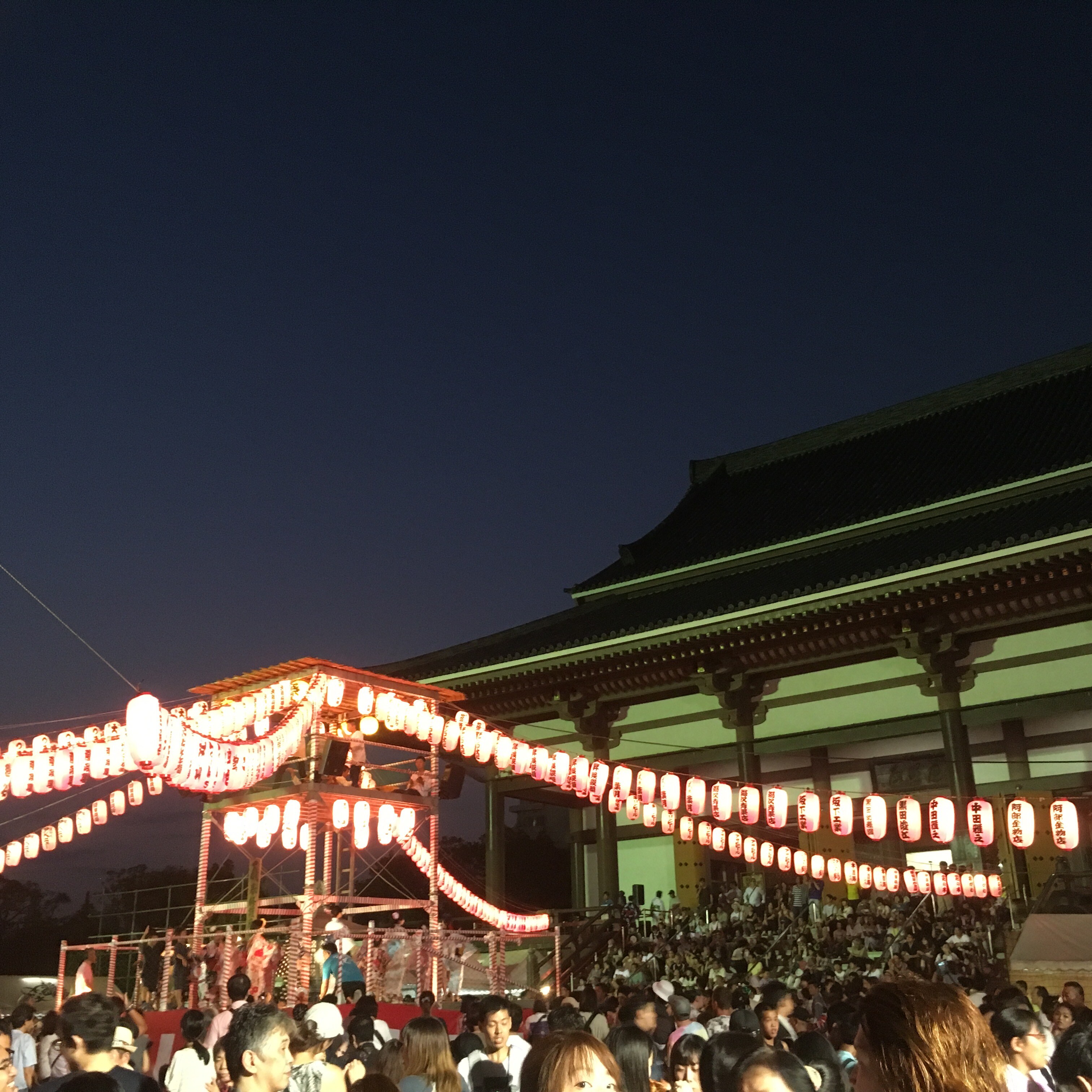 キービジュアル画像：西新井大師の夏祭り！