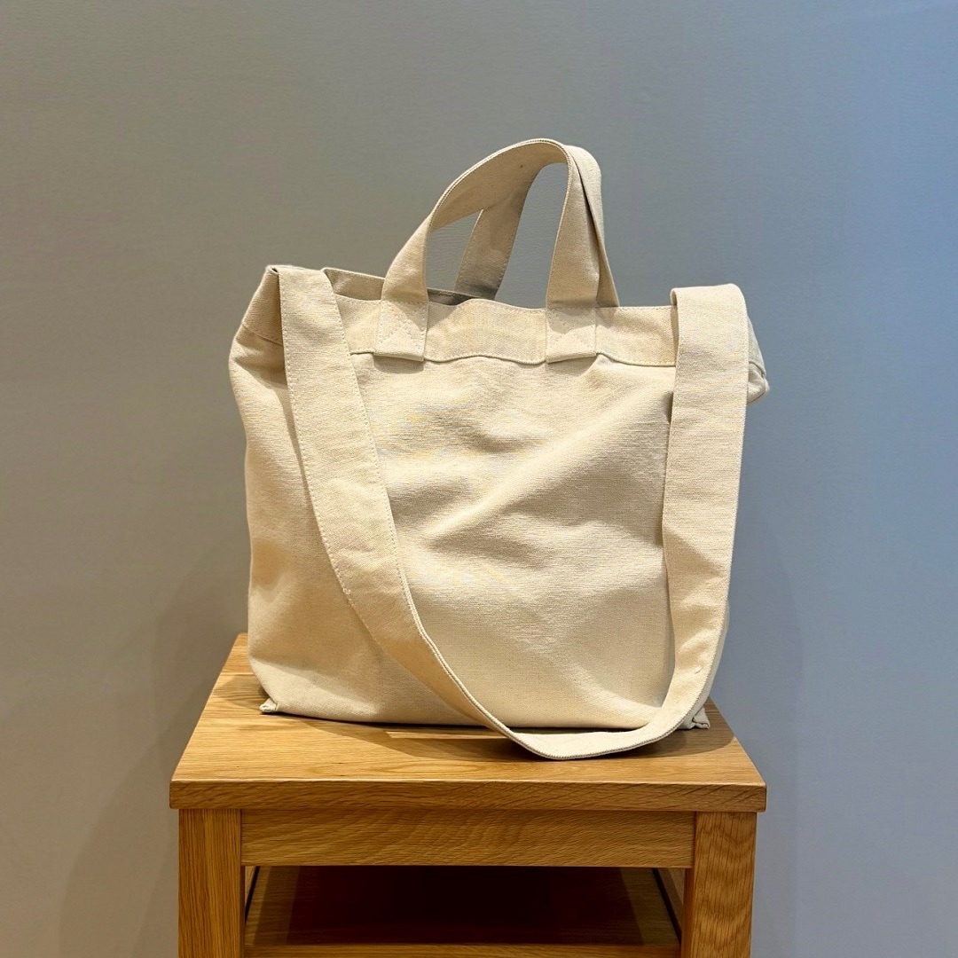 【イオンモール新潟亀田インター】わたしの愛用品～帆布 2WAY トートバッグ