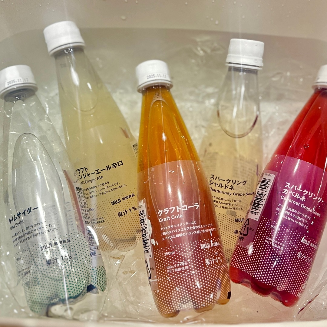 【イオンモール新潟亀田インター】素材が主役。夏に飲みたい炭酸飲料が入荷しました