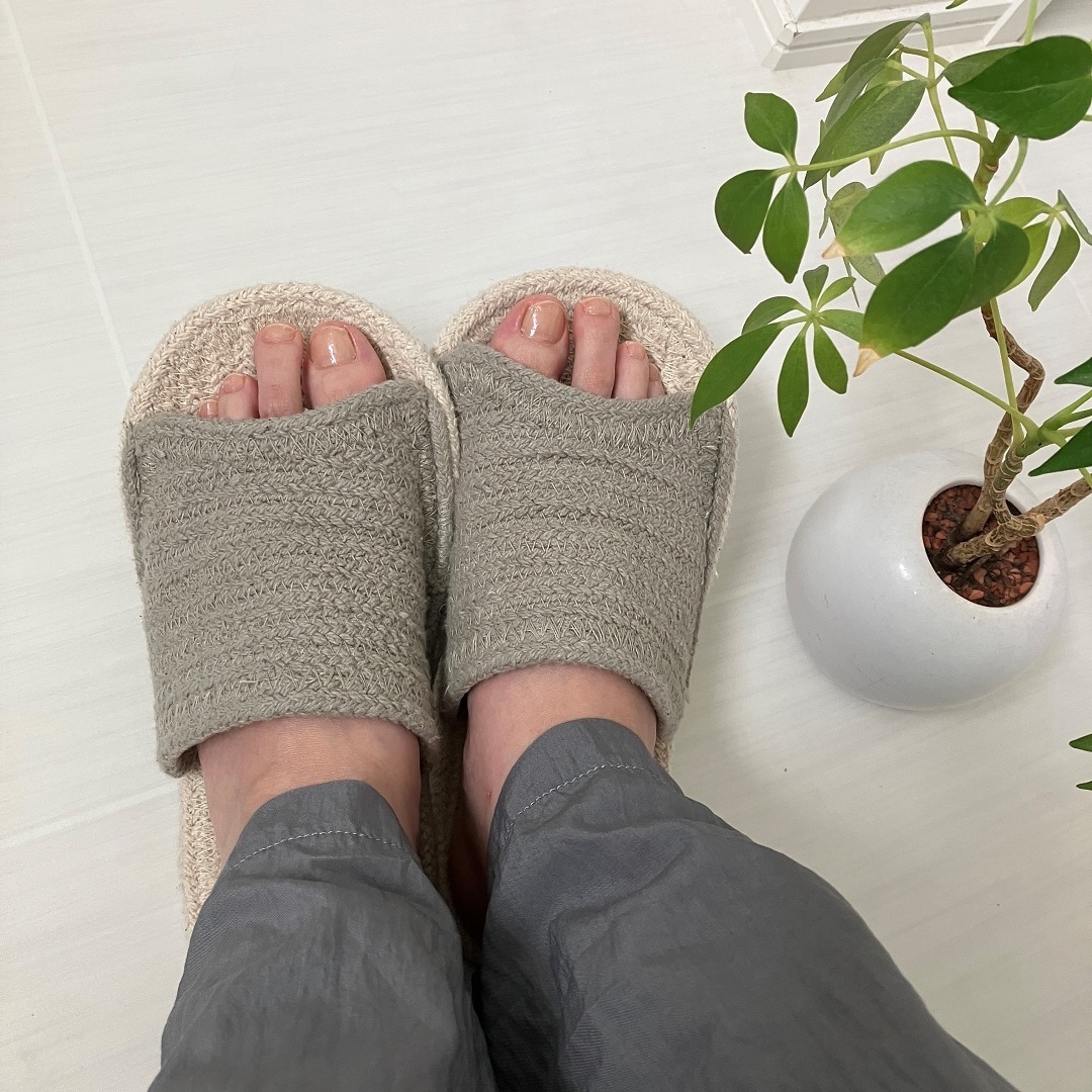 ​【イオンモール新潟亀田インター】わたしの愛用品～ルームサンダル・前あき