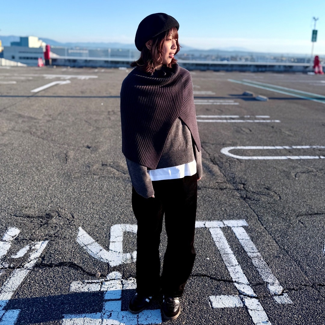 【イオンモール新潟亀田インター】寒い日のコーディネートにあたたかい小物をプラス。