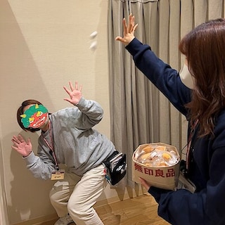 【イオンモール新潟亀田インター】今年の節分は、お菓子で豆まき