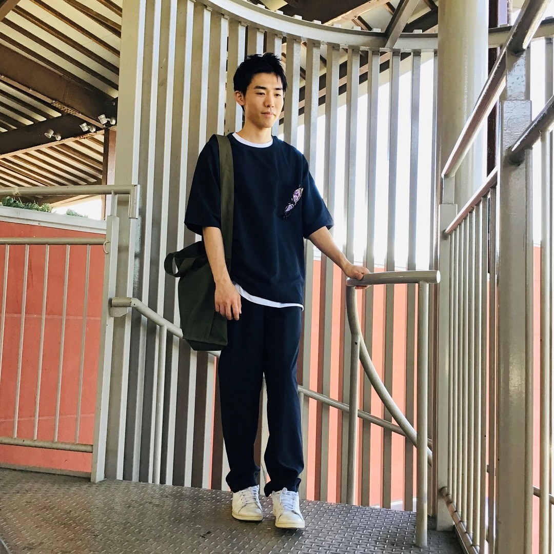 五分袖Tシャツ