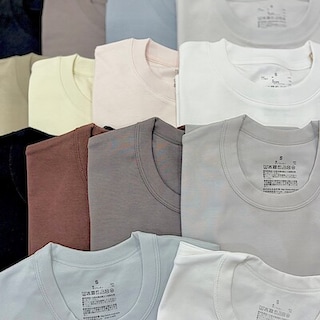 【エミフルMASAKI】今、話題の無印良品のTシャツ。