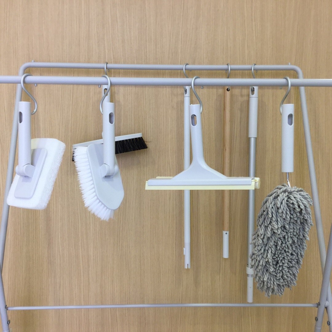 キービジュアル画像：組み合わせ自由な掃除用品