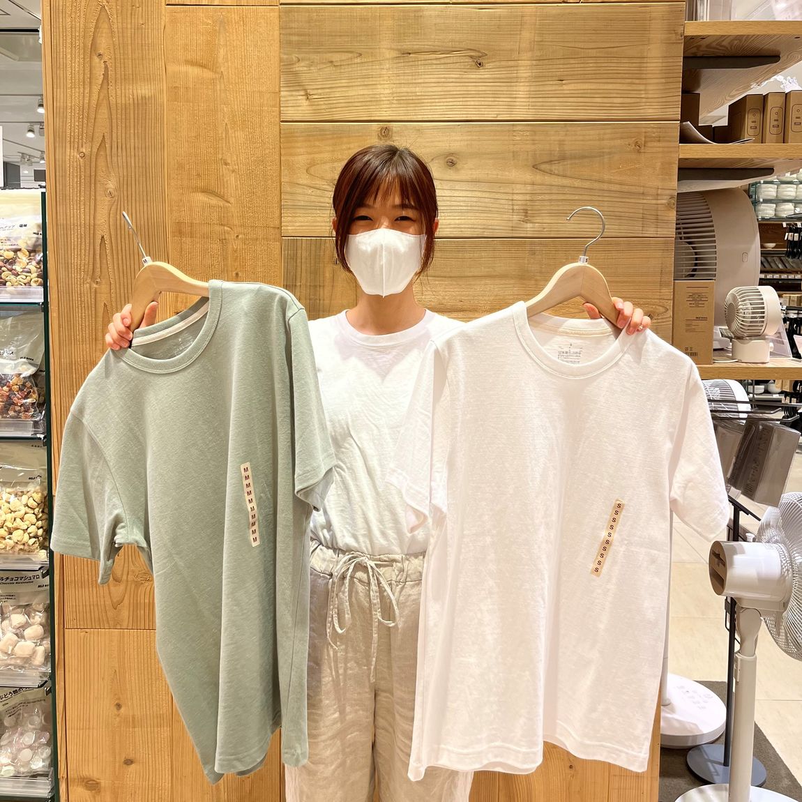 【イオンモール浜松市野】何枚あっても困らない太番手天竺編みTシャツ｜スタッフおすすめ