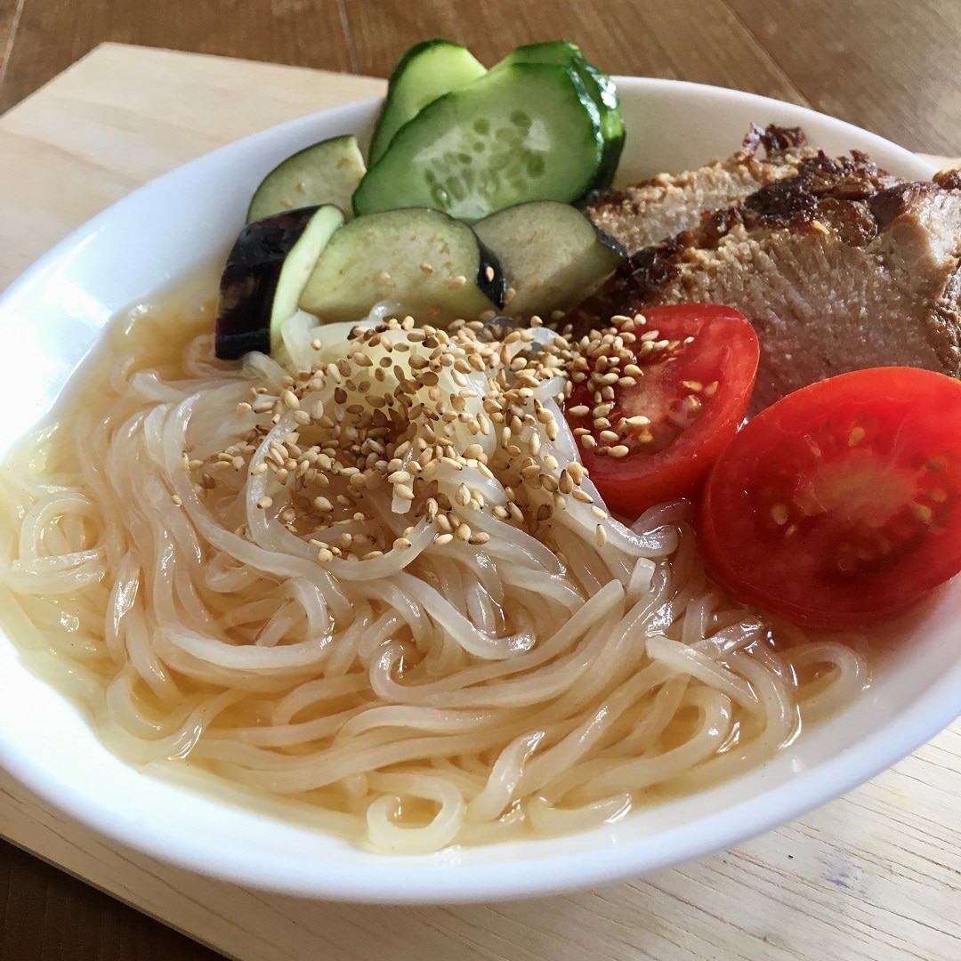 盛岡冷麺調理例