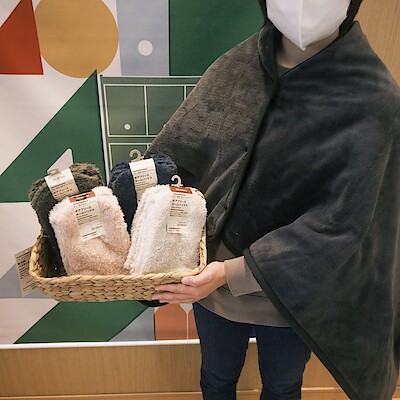 【イオンモール日吉津】ぬくもりをプレゼント。