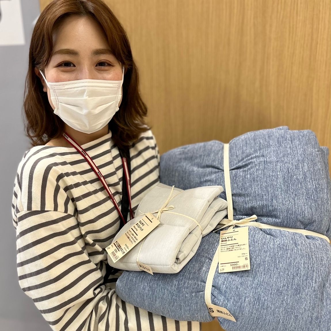 イオンモール日吉津】ひんやりもっちりな寝具｜ 無印良品