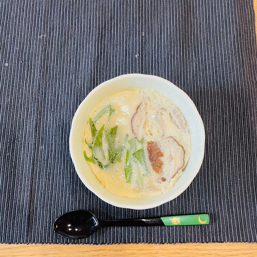 【アピタタウン金沢ベイ】ひとり分からつくれる鍋の素を使った『茶碗蒸し』