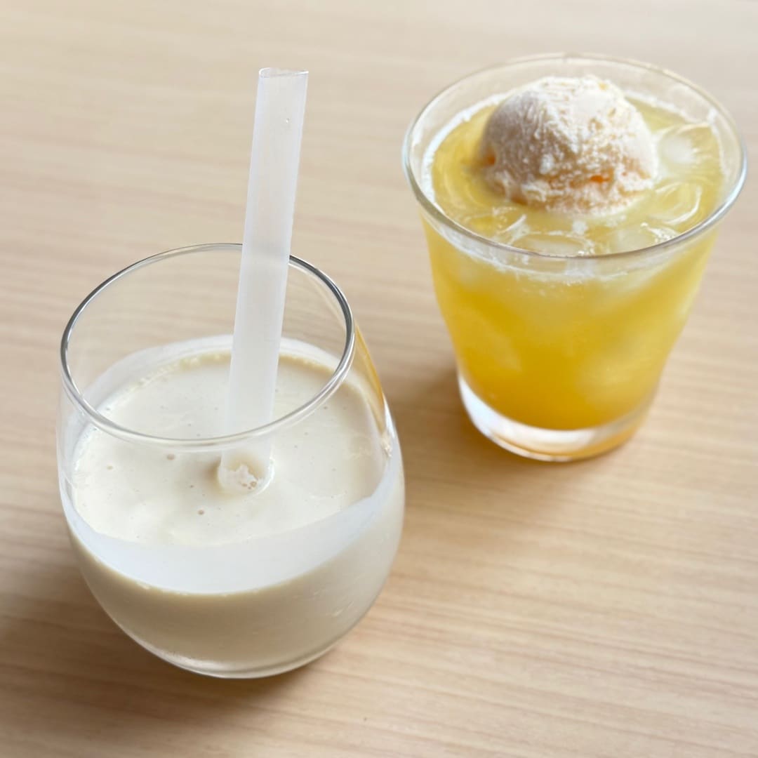【ラブラ万代】混ぜるだけで簡単フルーツシェイク