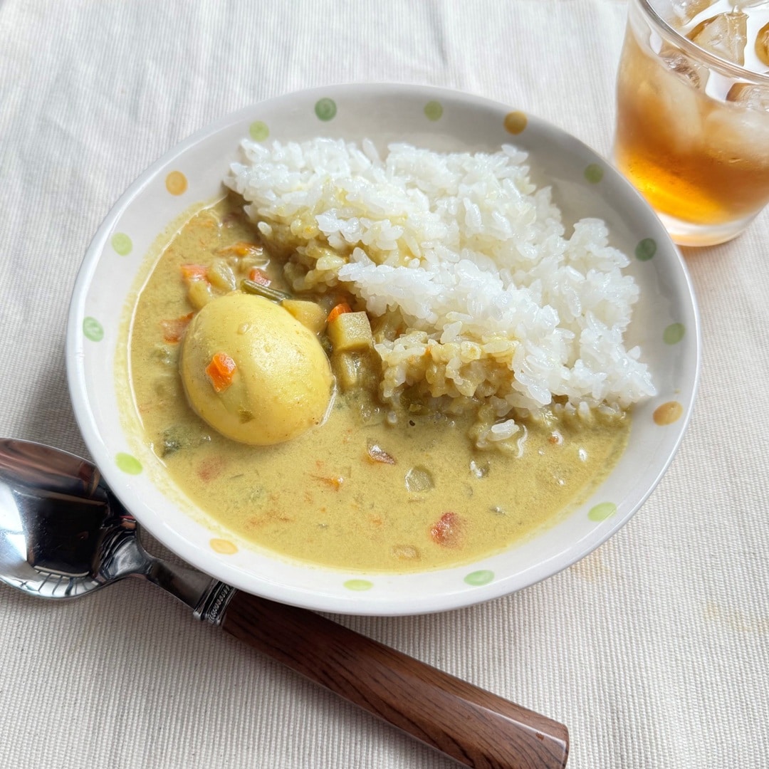 【ラブラ万代】ごろっと卵のスリランカカレー