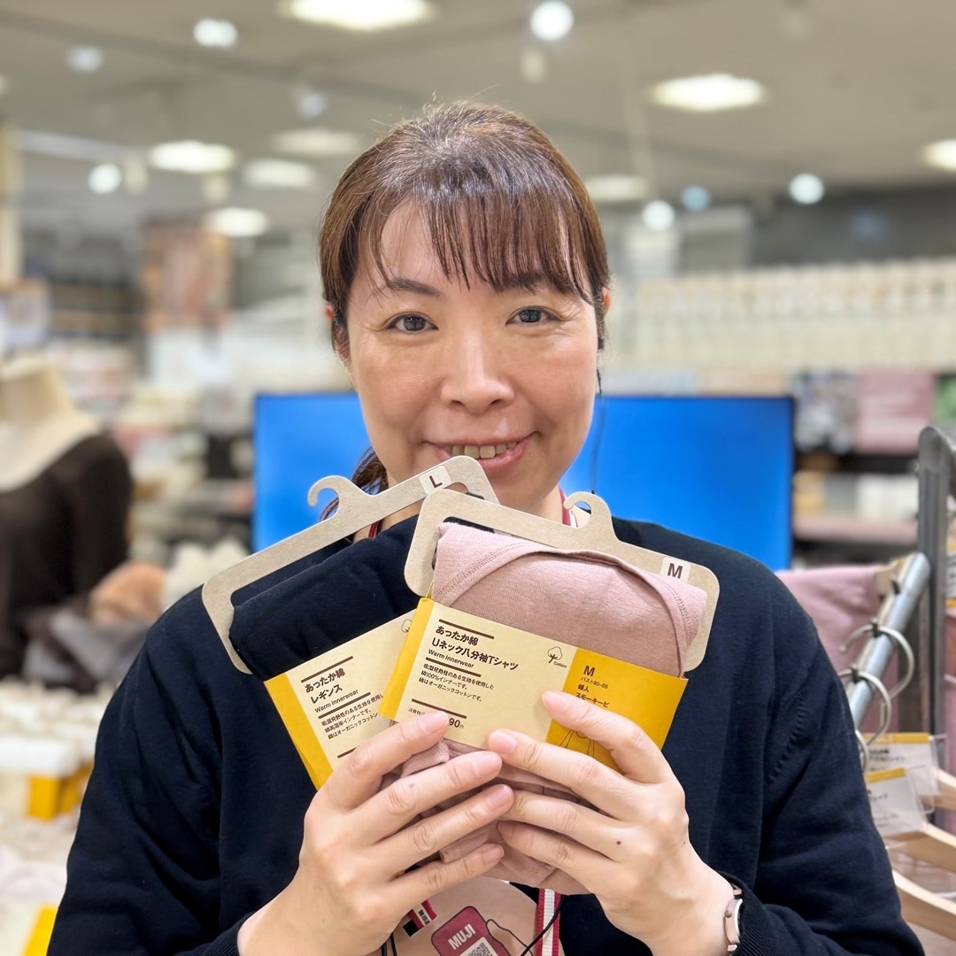 【ラブラ万代】着ごこち良く、あたたかい。冬定番のあったか綿インナー