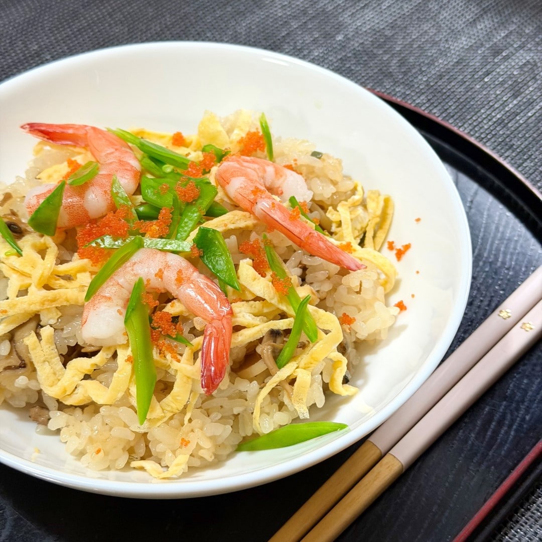 【イオンモール新発田】ひなまつりに、やさしい春の味｜炊き込みごはんの素　あさりと山菜の甘酢ごはん