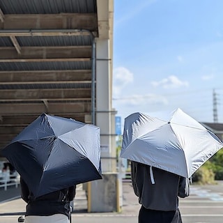 【イオンモール綾川】さっと出してしっかり紫外線対策　折りたたみ日傘