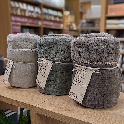 【イオンモール綾川】季節の変わり目に、そっと掛けたくなるブランケット
