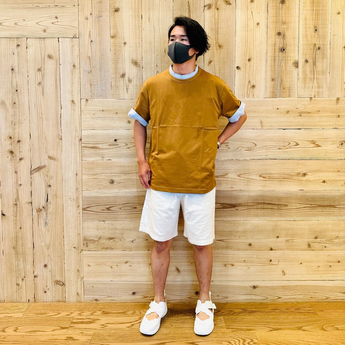 天竺Tトップ