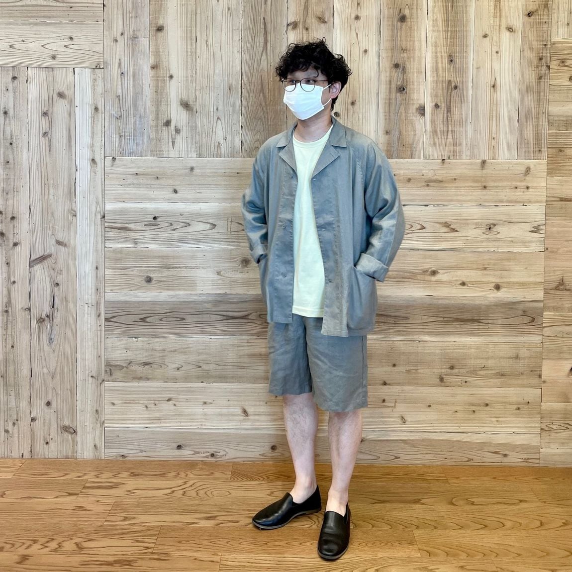 紳士ヘンプトップ画