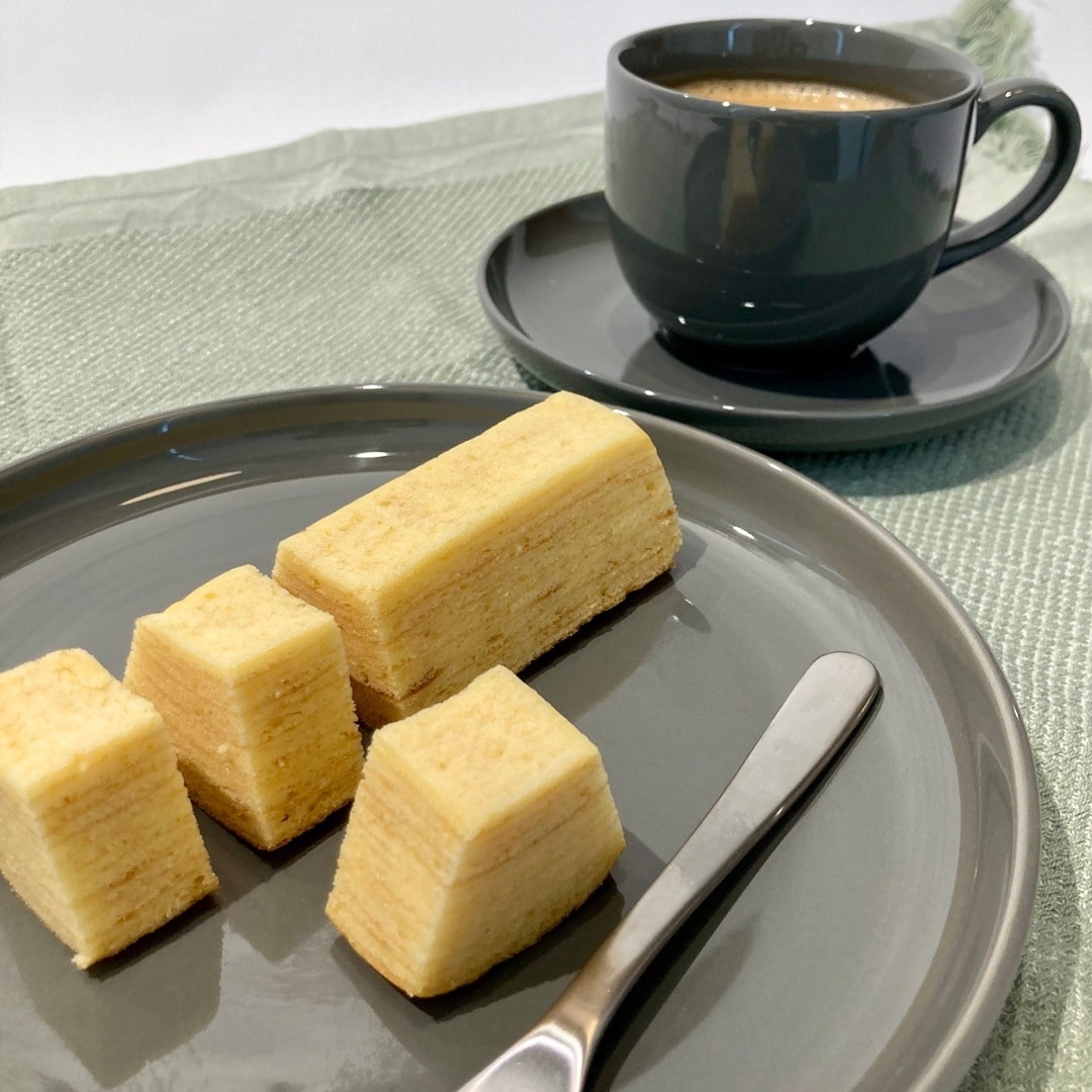 【COCOSA熊本下通】たんぱく質のとれるバウム　新商品