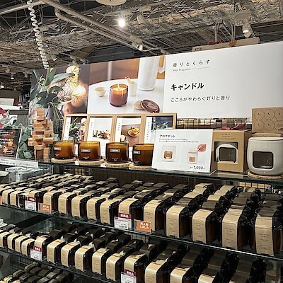 【ＣＯＣＯＳＡ熊本下通】フレグランスキャンドル入荷しました