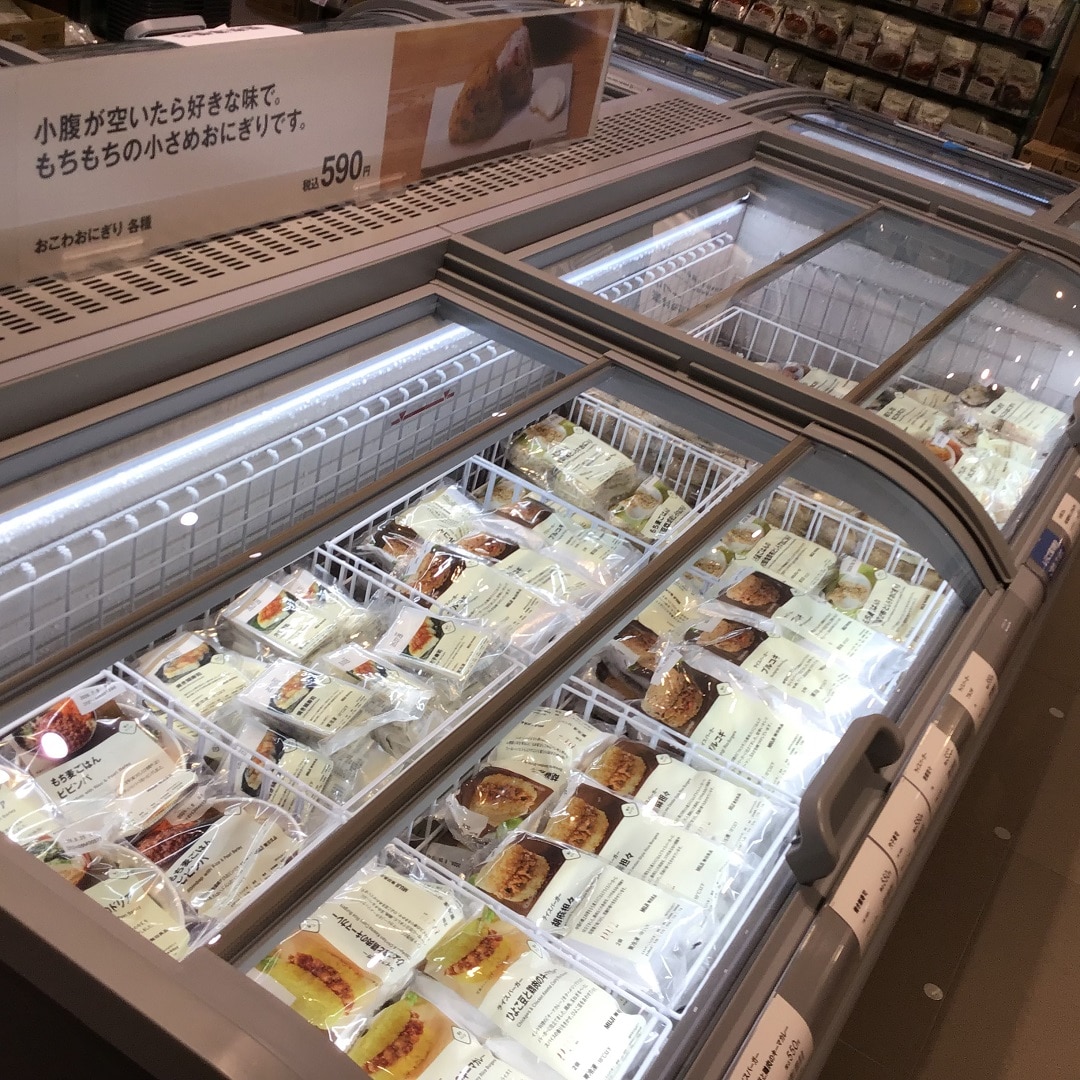 冷凍食品の売場写真