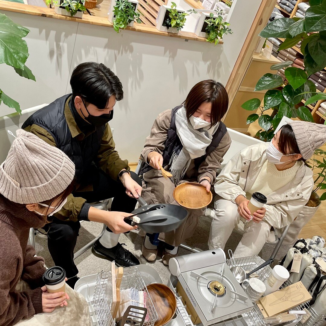 キャンプ集合写真