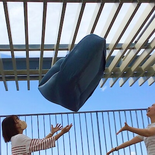 【浦添西海岸パルコシティ】空気を包みました。