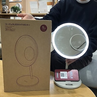 【ゆめタウン山口】 大好評！コードレスLEDライト付きミラーのご紹介