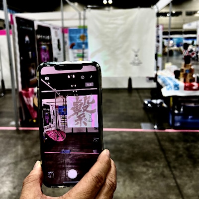 【星ヶ丘三越】つながる市 愛知学院大学 書道部