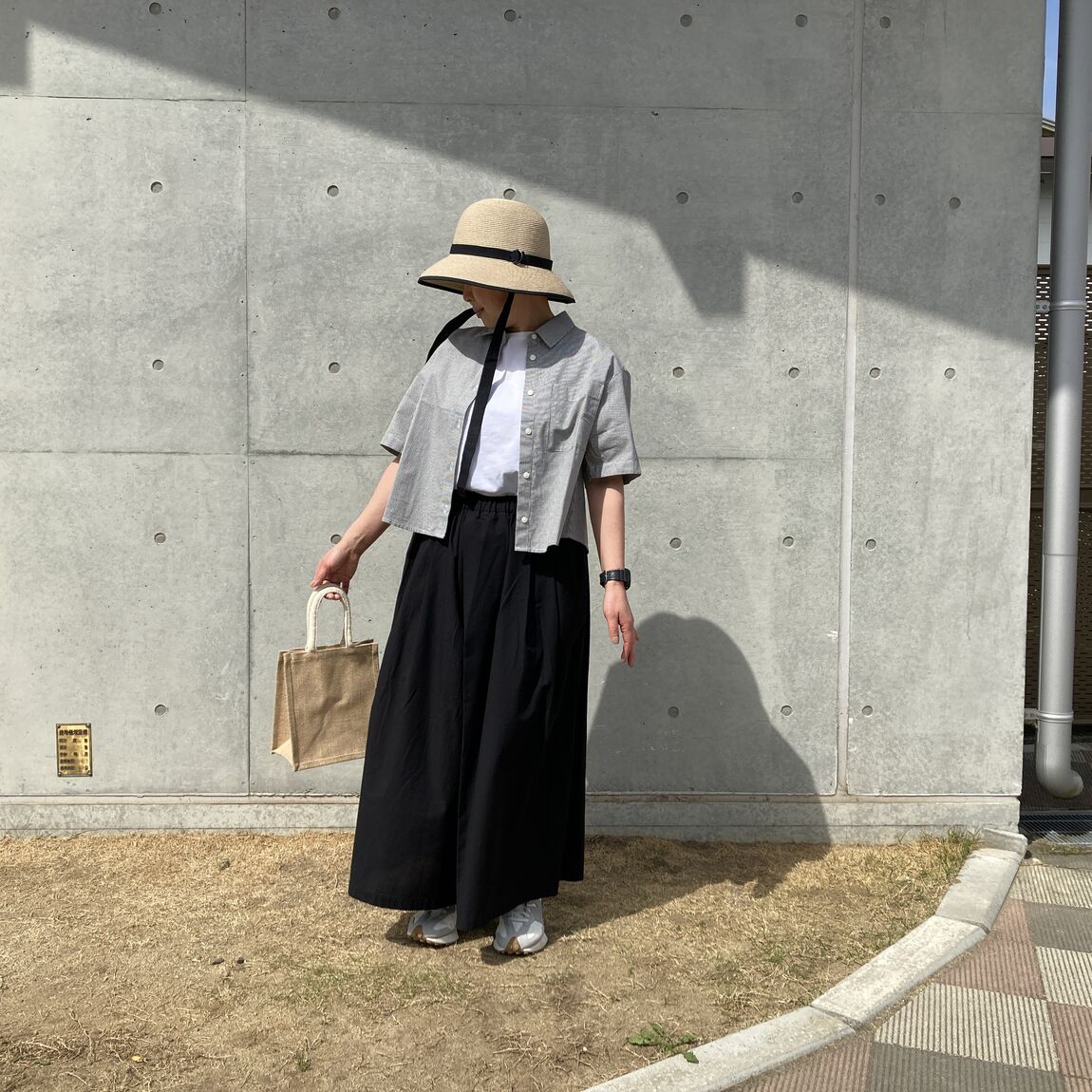 涼感シャツと涼感パンツ