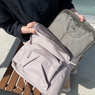 【道の駅なみえ】仕分け＋圧縮でコンパクトに