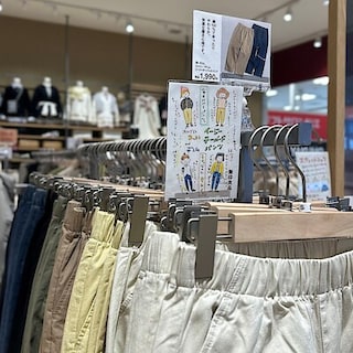 【ナチュラルガーデン黒田】新色登場！春におすすめのパンツ