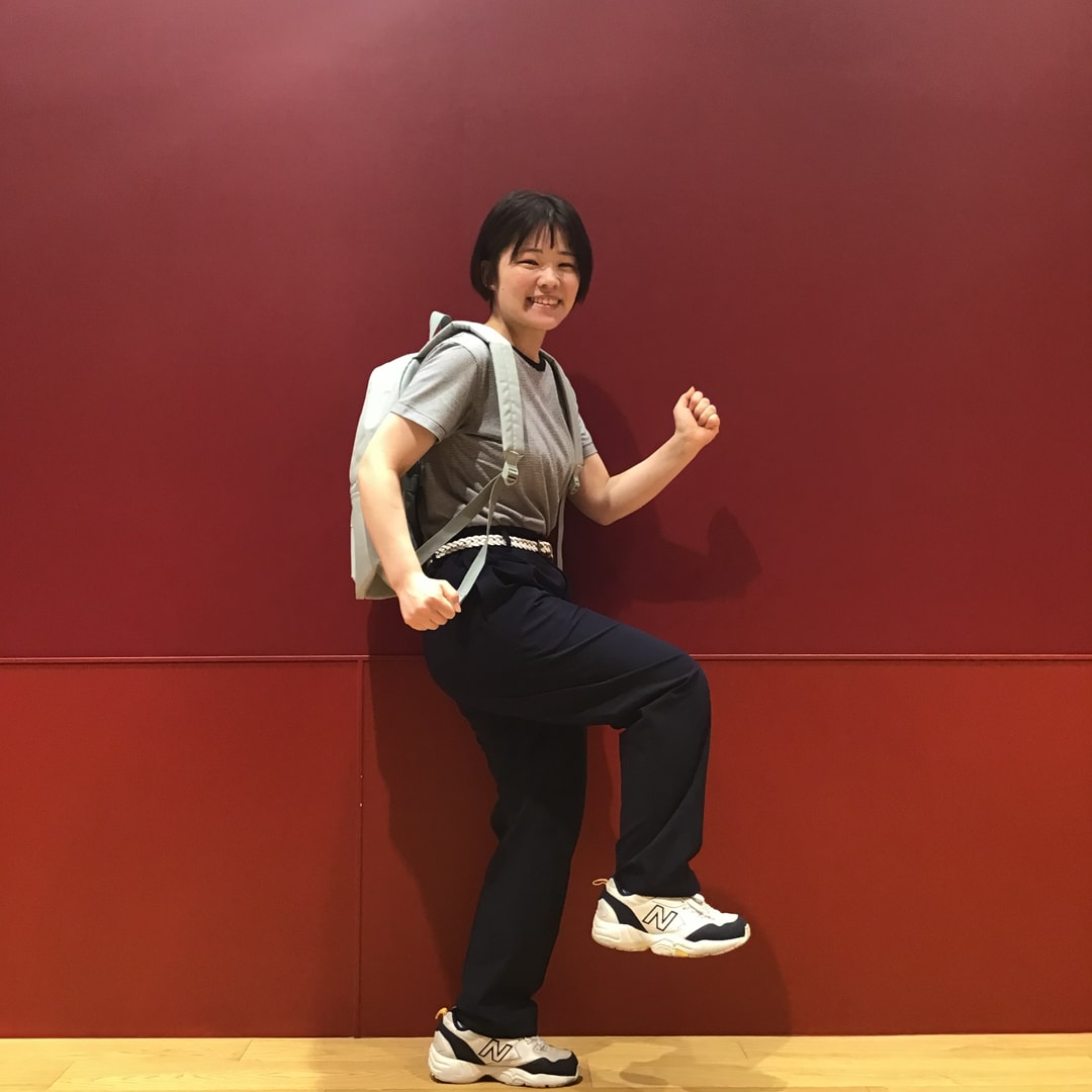 風を通すを着用しているスタッフ