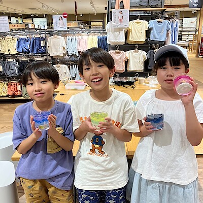 【いわきペッペ】無印良品のソーダガラスカップを使ってジェルキャンドルを作ろう！ワークショップレポート