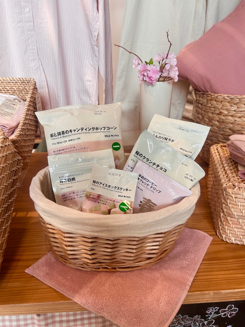 桜のお菓子の詰め合わせ