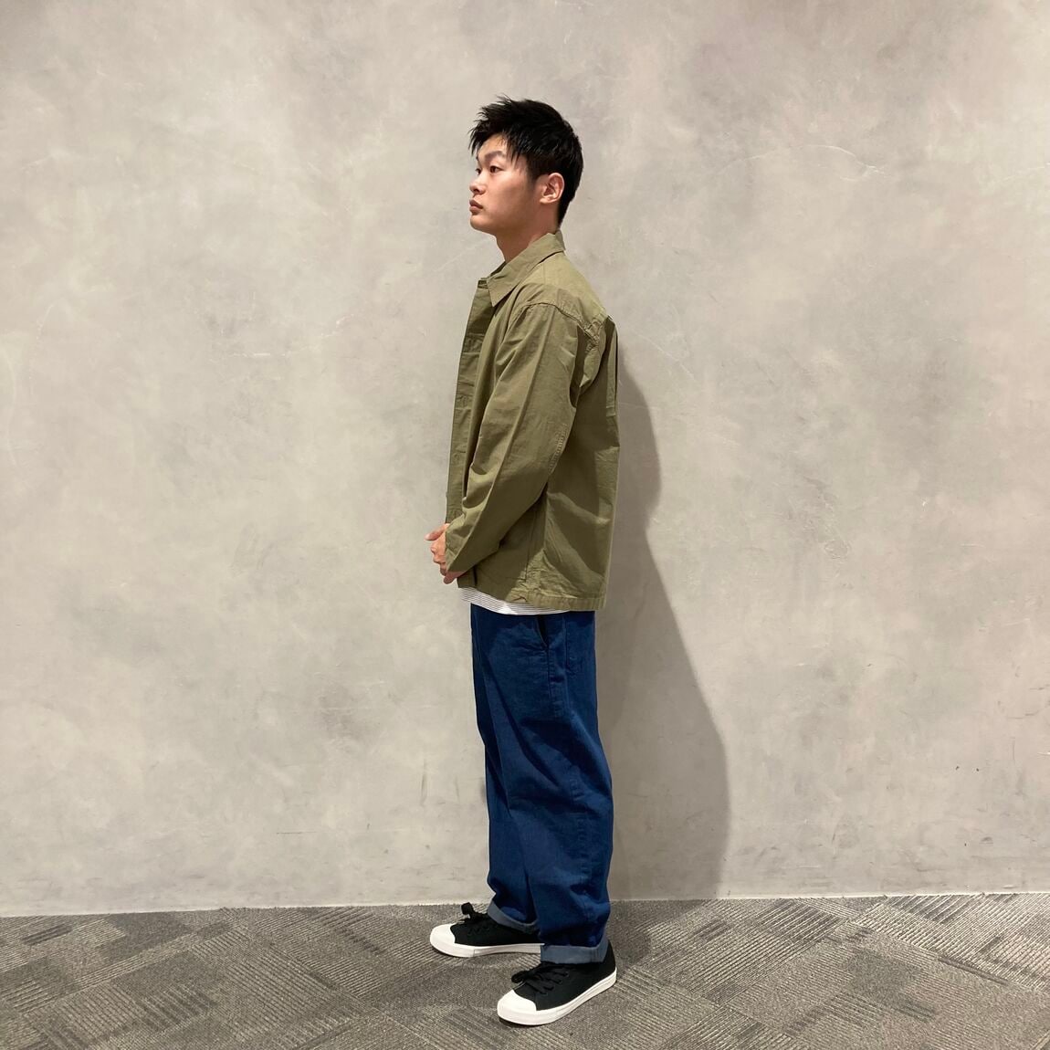 横