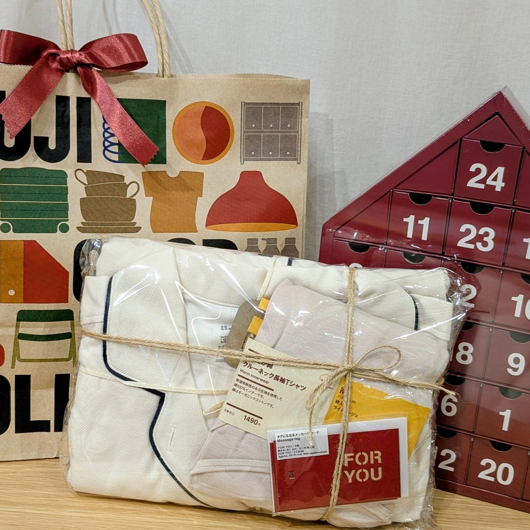 【アクアウォーク大垣】やわらかな肌ざわり、綿100%のあったか綿インナー