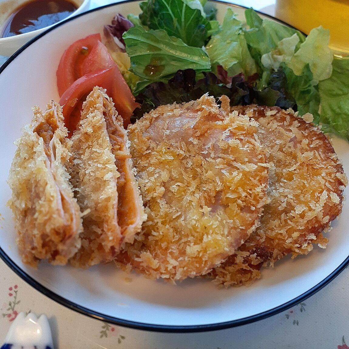 カレーハムカツ
