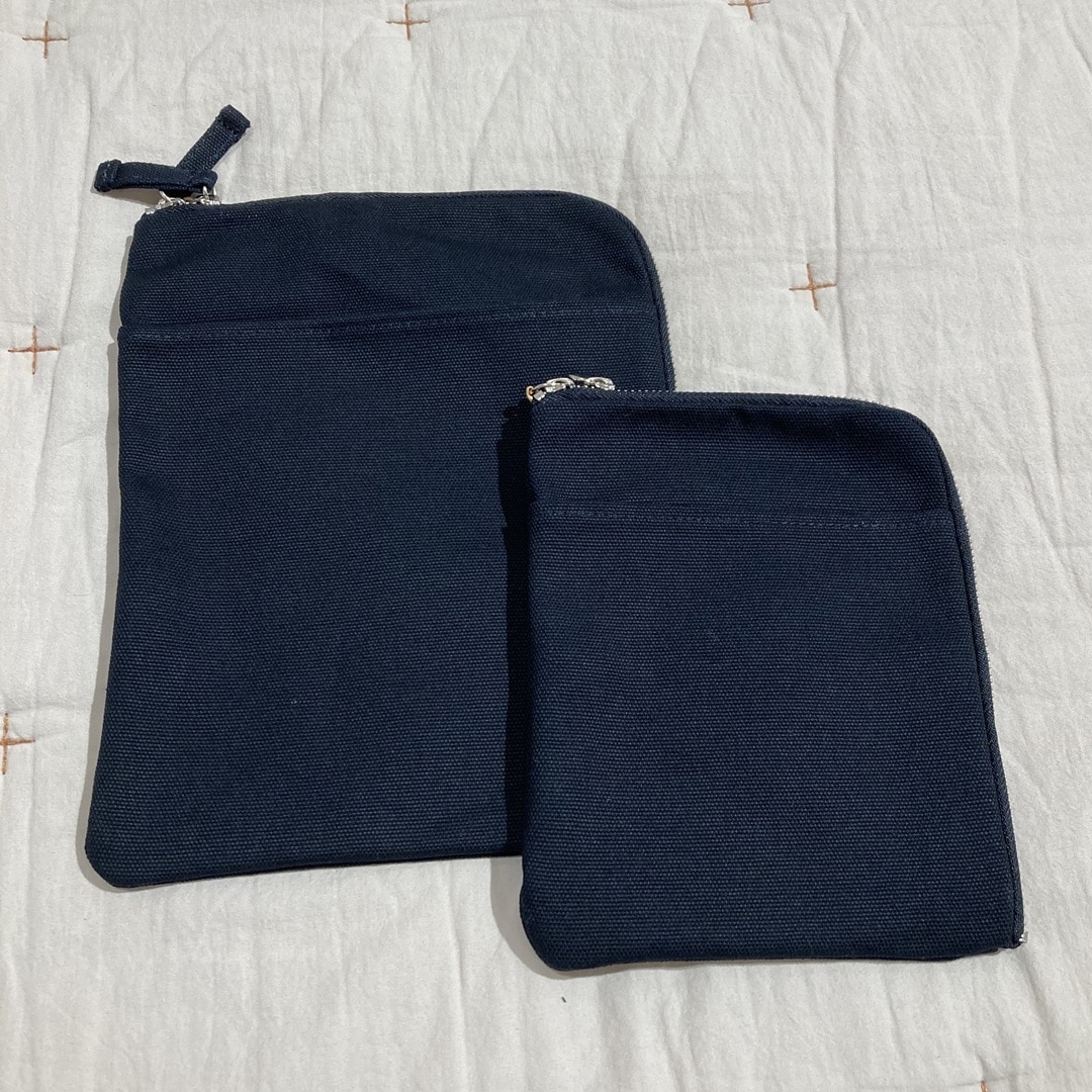 【カナートモール和泉府中】帆布　ノートケース_9UzE9u
