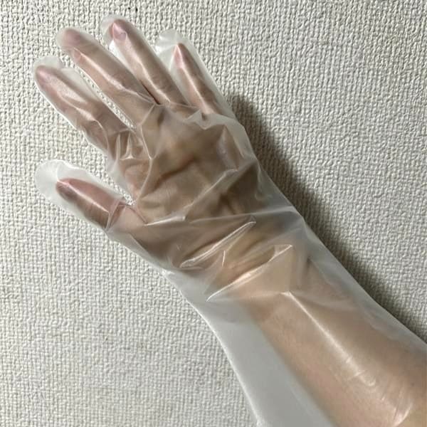 【イオンモール八幡東】調理用　手にフィットする手袋_GLva01
