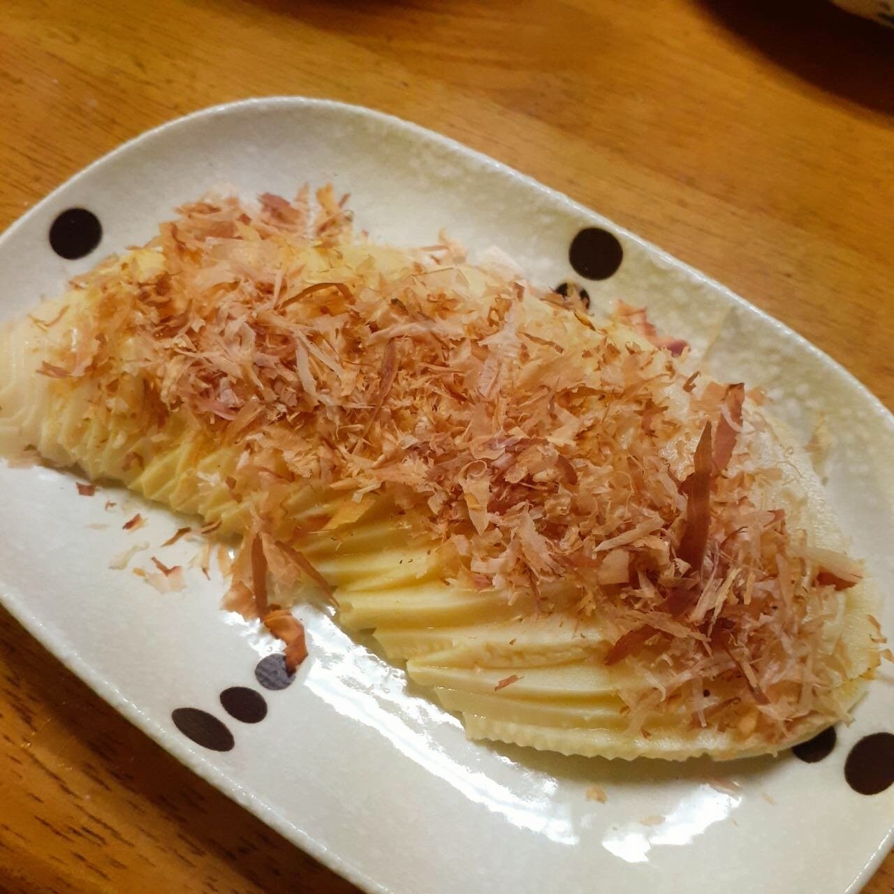 たけのこの 刺身風