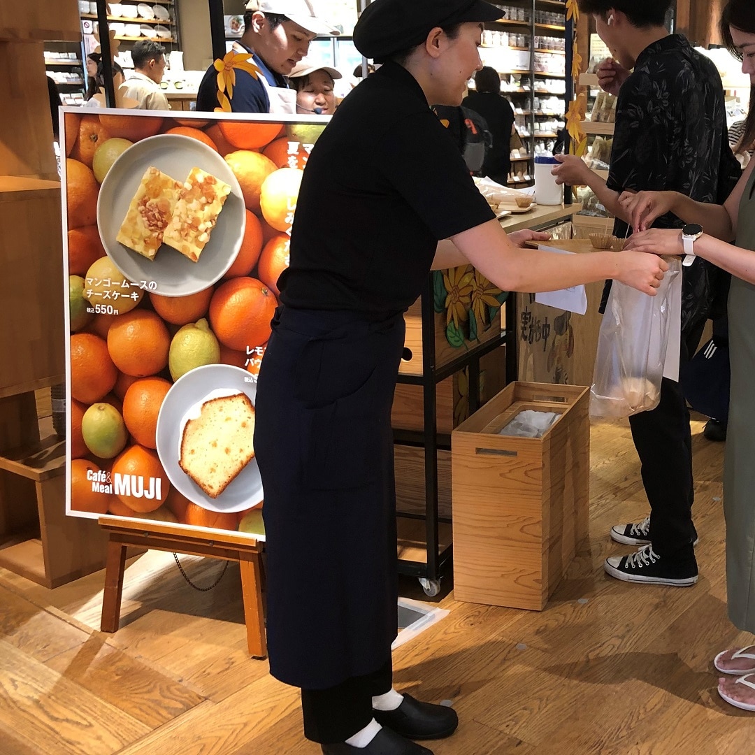 レモンパウンド試食会の様子
